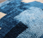 Canvello Luxury Blue Pillow Cushion For Sofa | 16 x 16 in (40 x 40 cm) Canvello