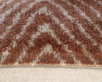 Canvello Luxury Brown Pillow for Couch with Down Insert | X in (40 X Cm), angled view - House Of Avana