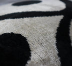 Canvello Luxury Decorative Black White Throw Pillow | 16 x 24 in (40 x 60 cm) Canvello