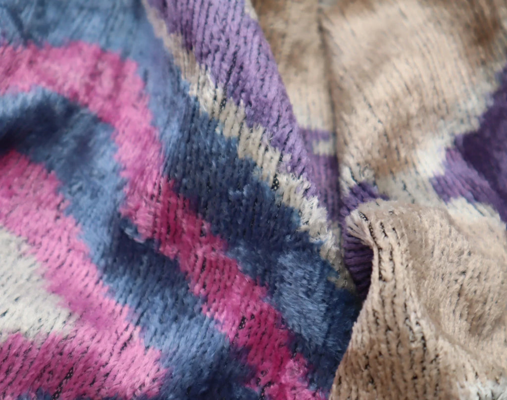 Canvello Luxury Pink Purple Beige Pillow for Couch | 16 x 24 in (40 x 60 cm) Canvello