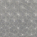 Canvello Naples Embroidered Pillow, Grey/Ivory Canvello