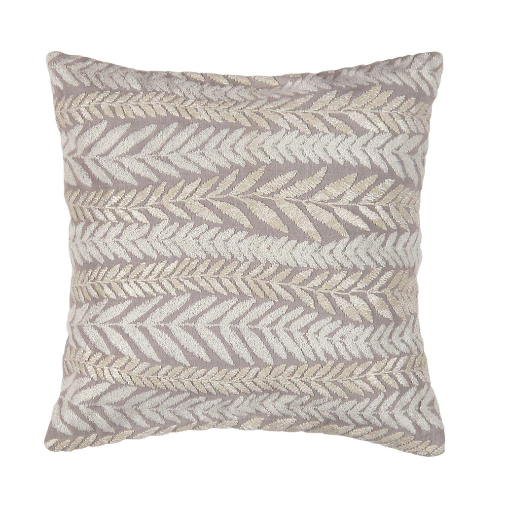 Canvello Neples Embroidered Pillow 20" x 20" Canvello