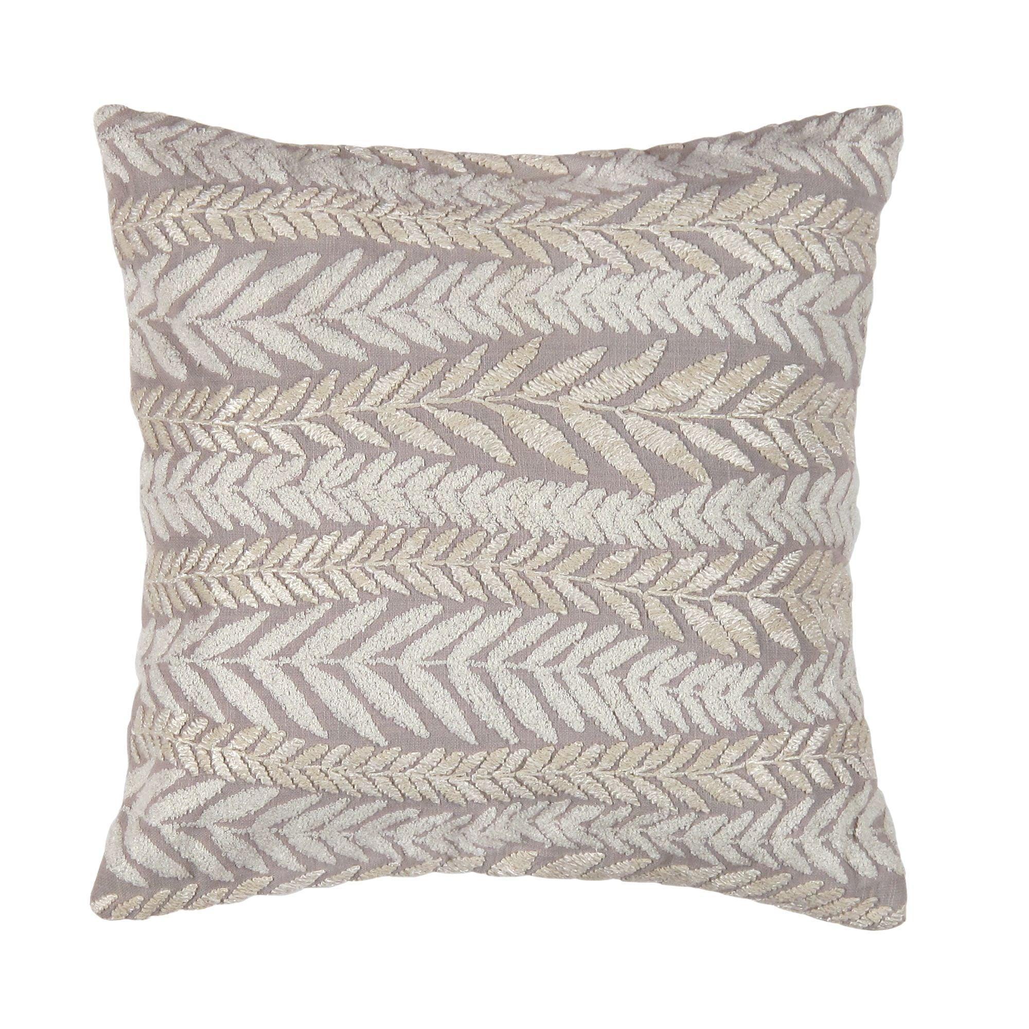 Canvello Neples Embroidered Pillow 20" x 20" Canvello