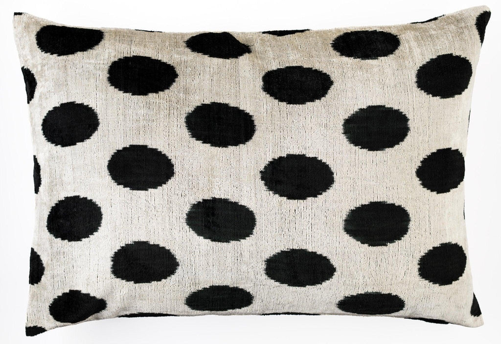 Canvello Organic Handmade Silk Velvet Pillow: 16x24 Inches with Premium Down Feather Insert -... - House Of Avana