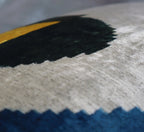 Canvello Silver Black Gold Handmade 16x24 Silk Velvet Pillow, Organic Veg Dyed, Down/Feather Filled Canvello