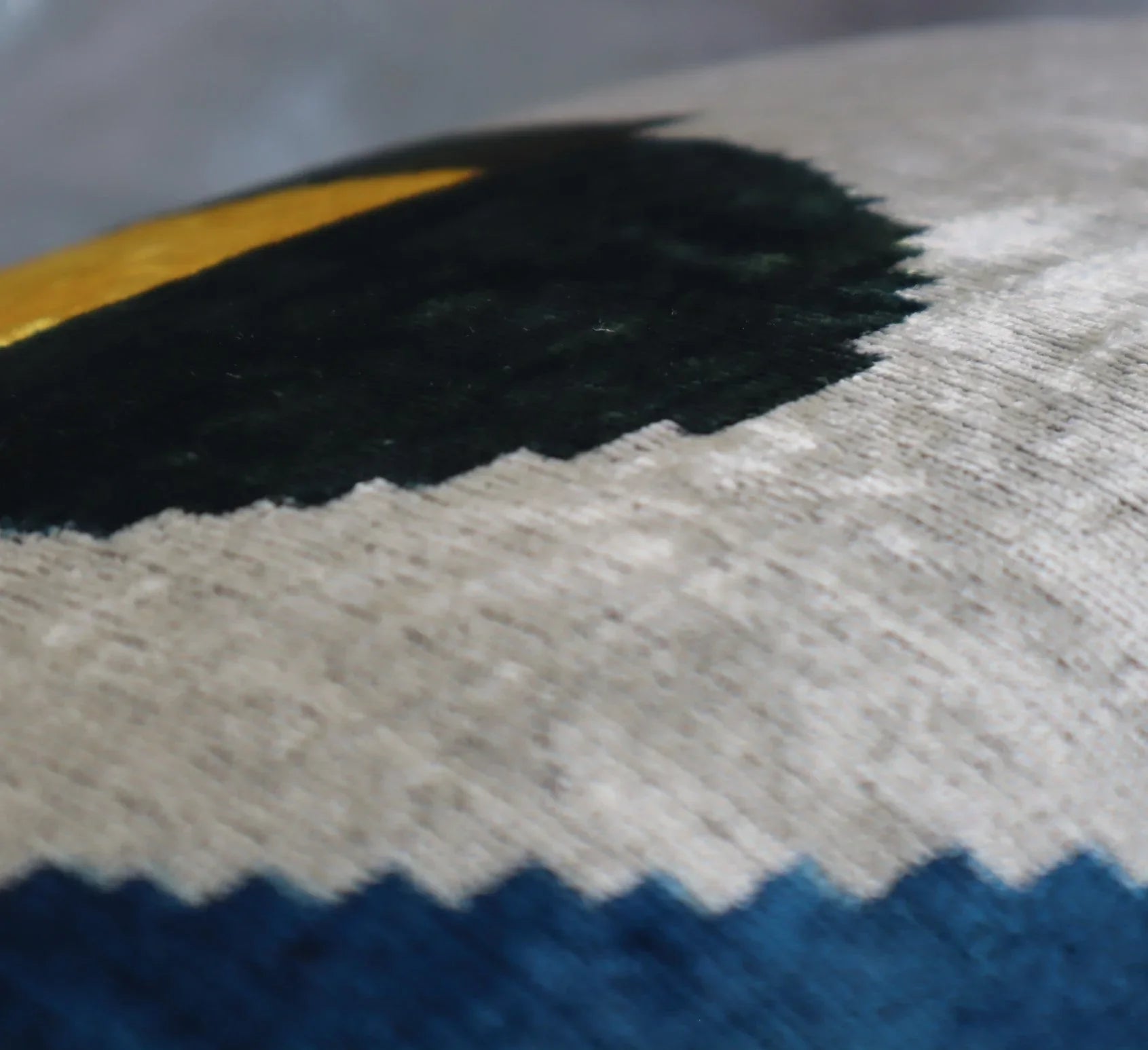 Canvello Silver Black Gold Handmade 16x24 Silk Velvet Pillow, Organic Veg Dyed, Down/Feather Filled Canvello