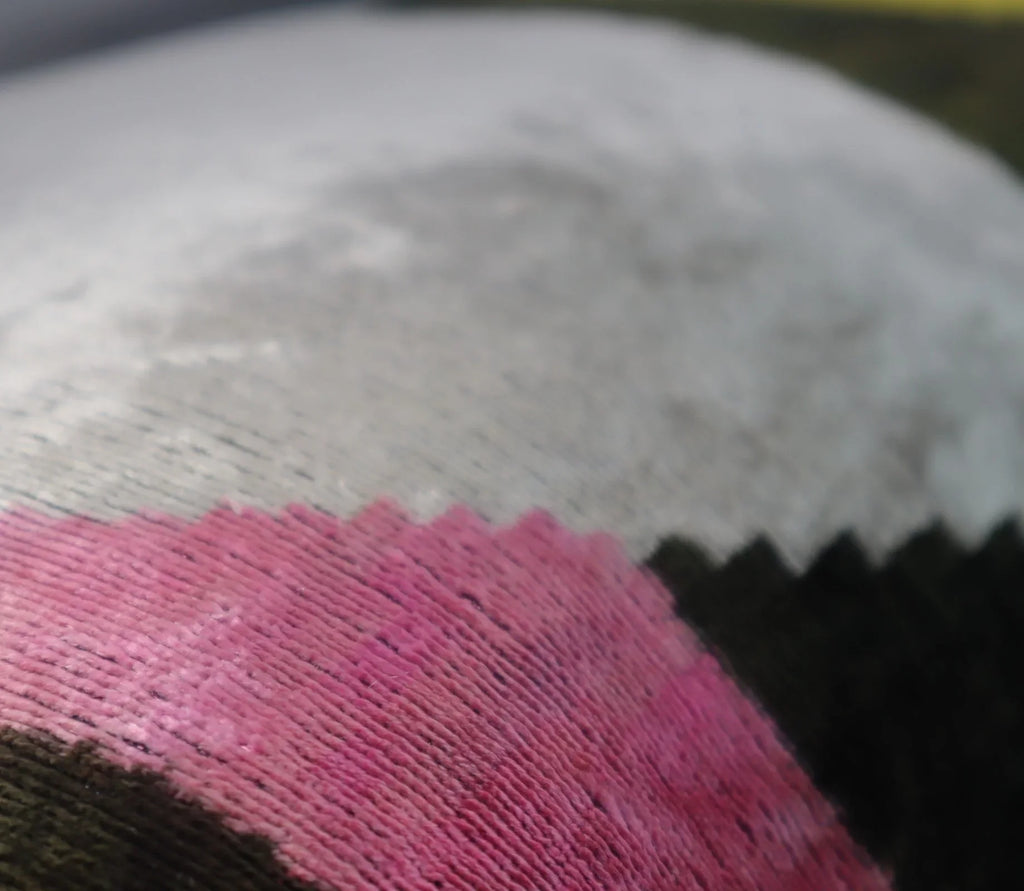 Canvello Silver Black Gold Handmade 16x24 Silk Velvet Pillow, Organic Veg Dyed, Down/Feather Filled Canvello