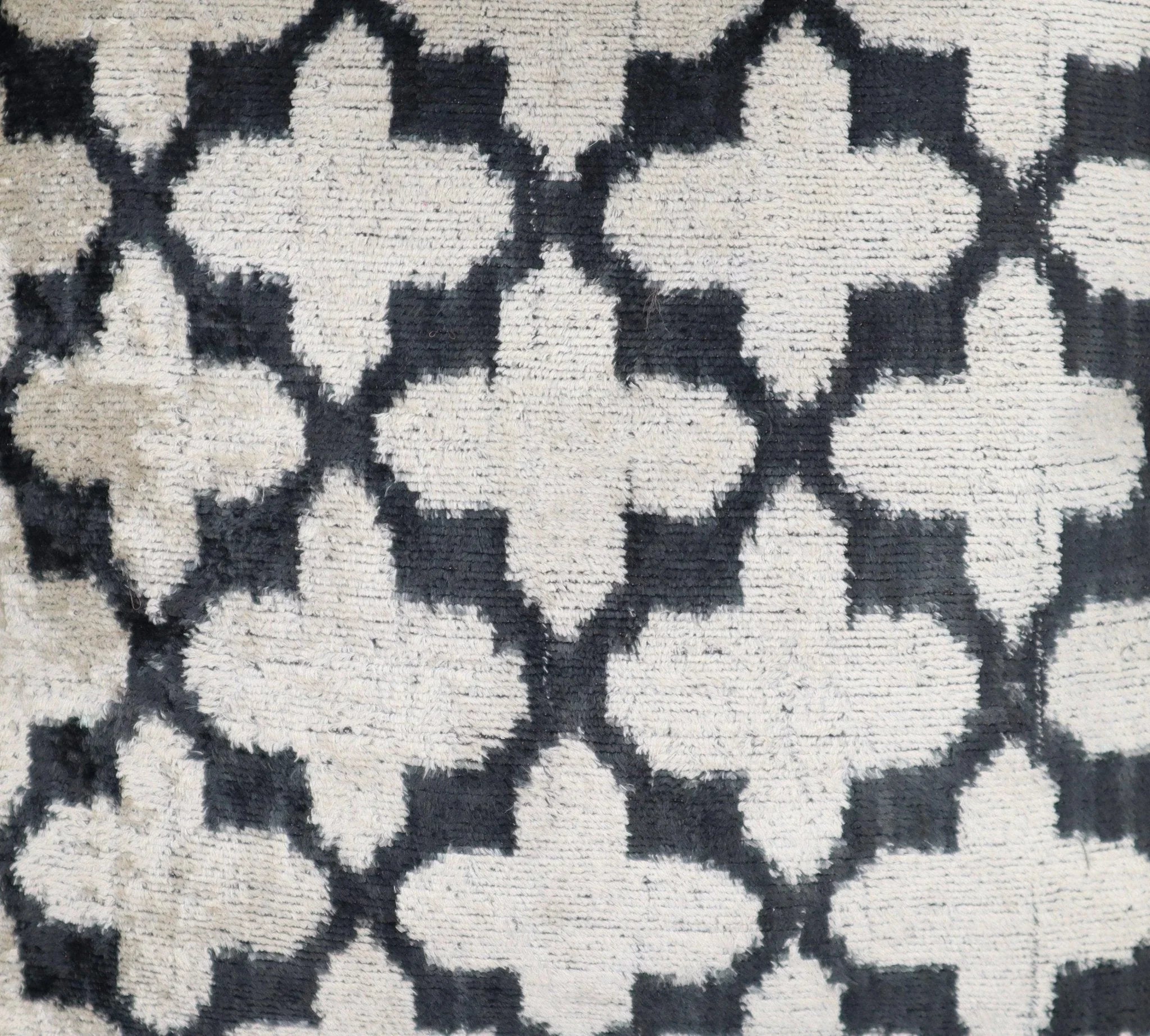 Canvello Throw Back Blavk & White Cushion For Sofa | 16 x 16 in (40 x 40 cm) Canvello