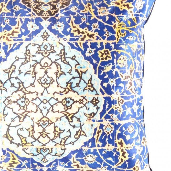 Canvello Tile Design Velvet Pillow - 20'' X 20'' Canvello