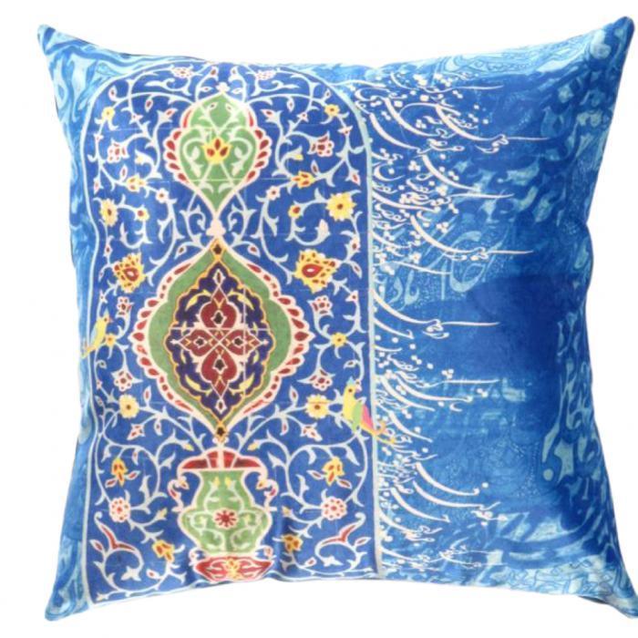 Canvello Traditional Design Velvet Pillow - 16' X 16' Canvello