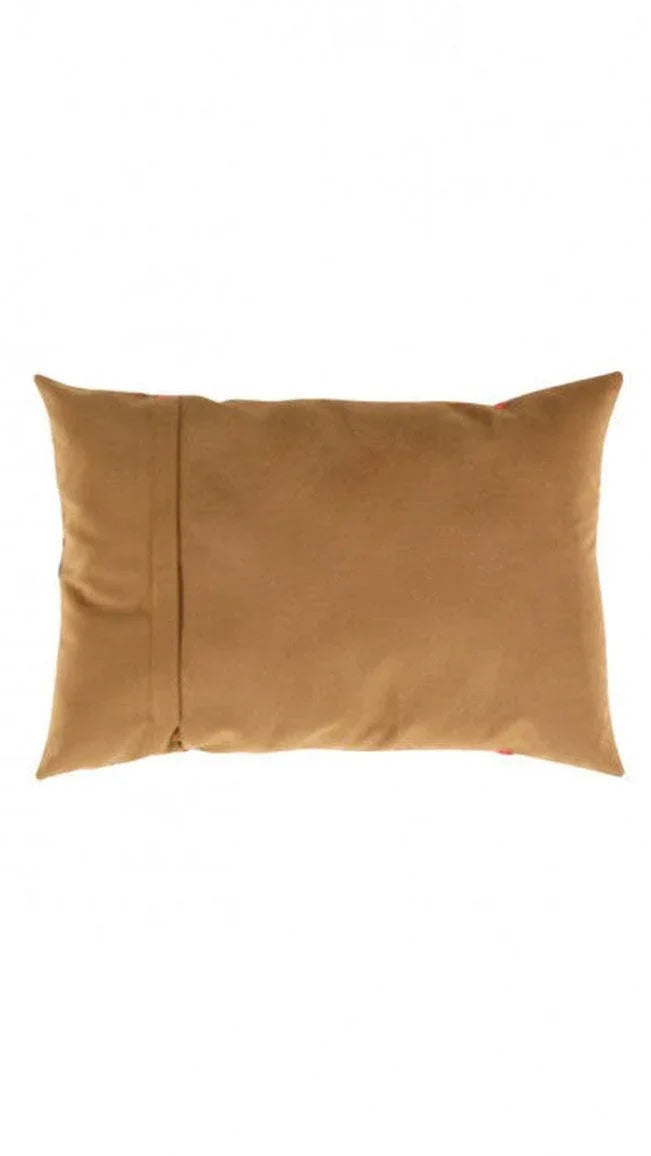Canvello Traditional Design Velvet Pillow - 16'' X 24'' Canvello