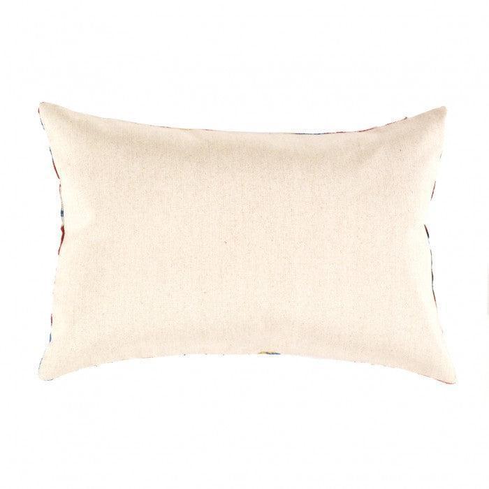 Canvello Turkish Multi colors Velvet Ikat pillow - 16'' X 24'' Canvello