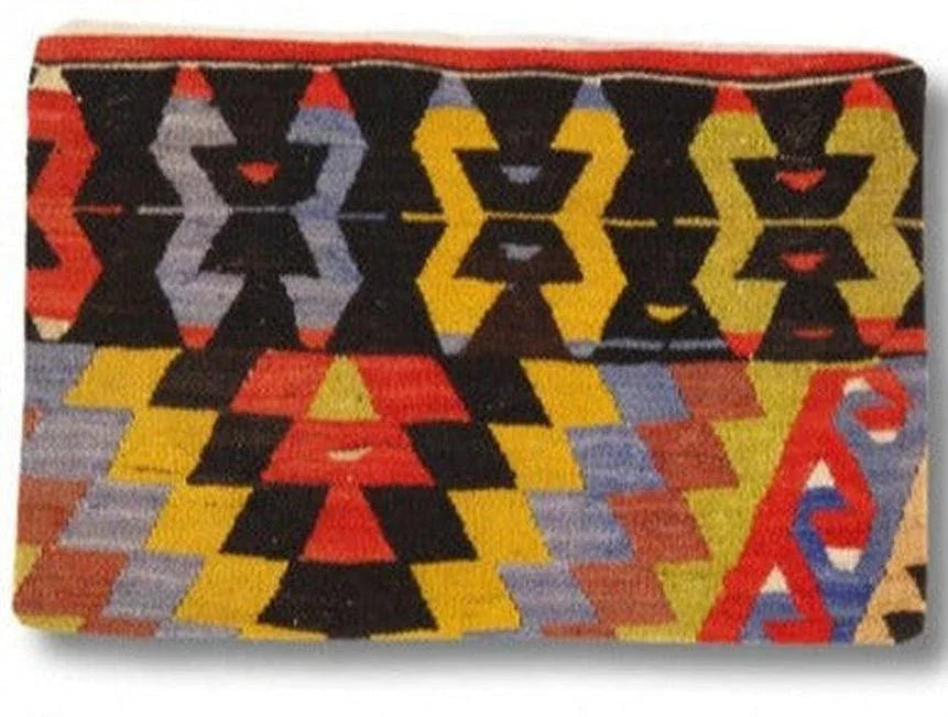 Canvello Turkish Vintage Hand Knotted Pillow - 16" x 24" Canvello