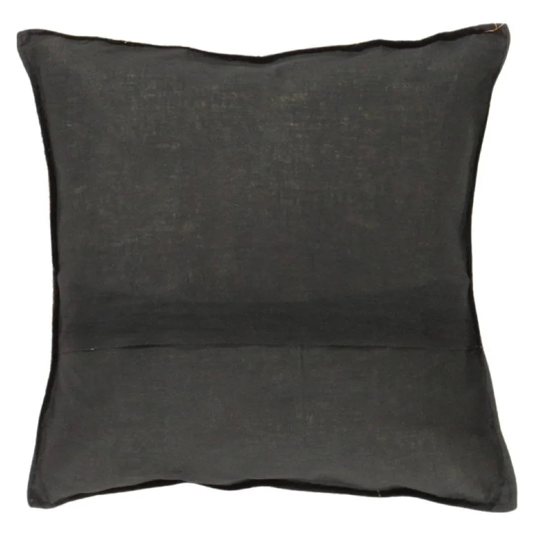 Canvello Vintage Design Sari Silk Square Pillow - 16" X 16" Canvello