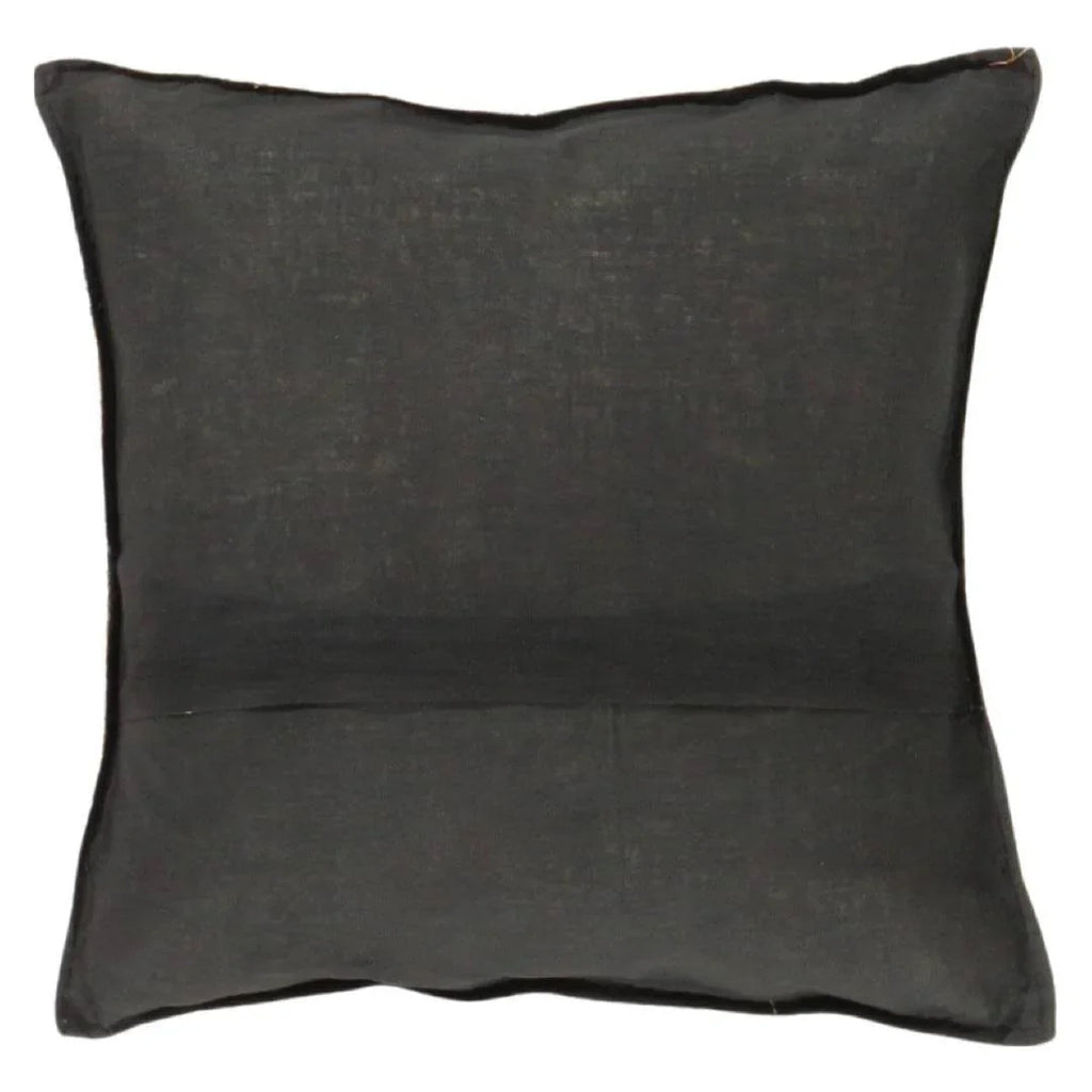 Canvello Vintage Design Sari Silk Square Pillow - 16" X 16" Canvello