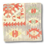 Canvello Vintage Hand Knotted Turkish Kilim Pillow - 20"x 20" Canvello