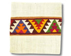 Canvello Vintage Hand Knotted Turkish Kilim Pillow - 20"x 20" Canvello