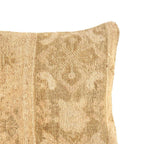 Canvello Vintage Turkish Hand Knotted Rug Pillow - 16" X 16" Canvello