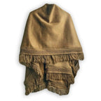 Cape Wrap Solid Alpaca Poncho