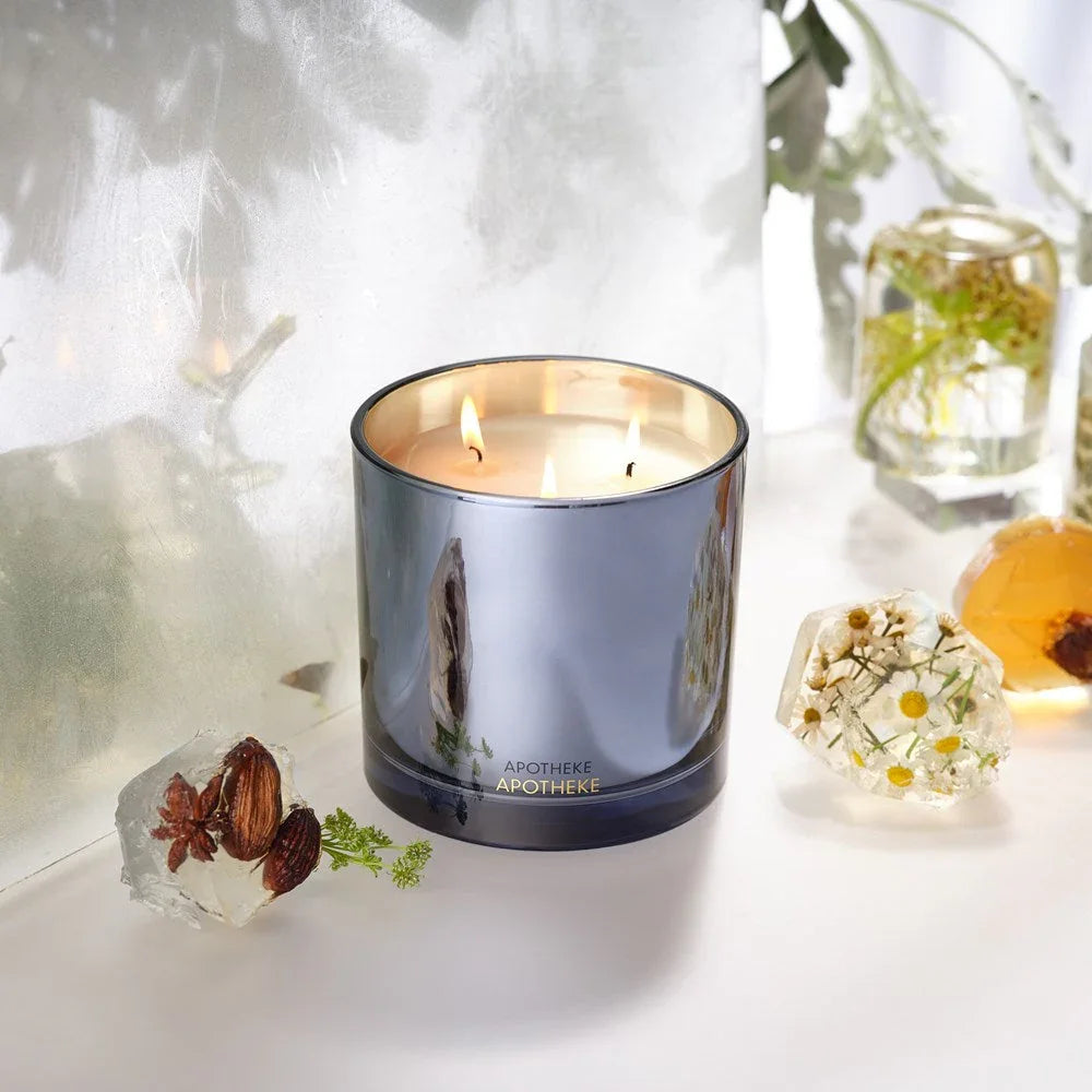 Cardamom Chestnut 3-Wick Candle APOTHEKE