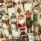 Cardboard Christmas Bookmarks Set with Student and Teacher Designs - House Of Avana