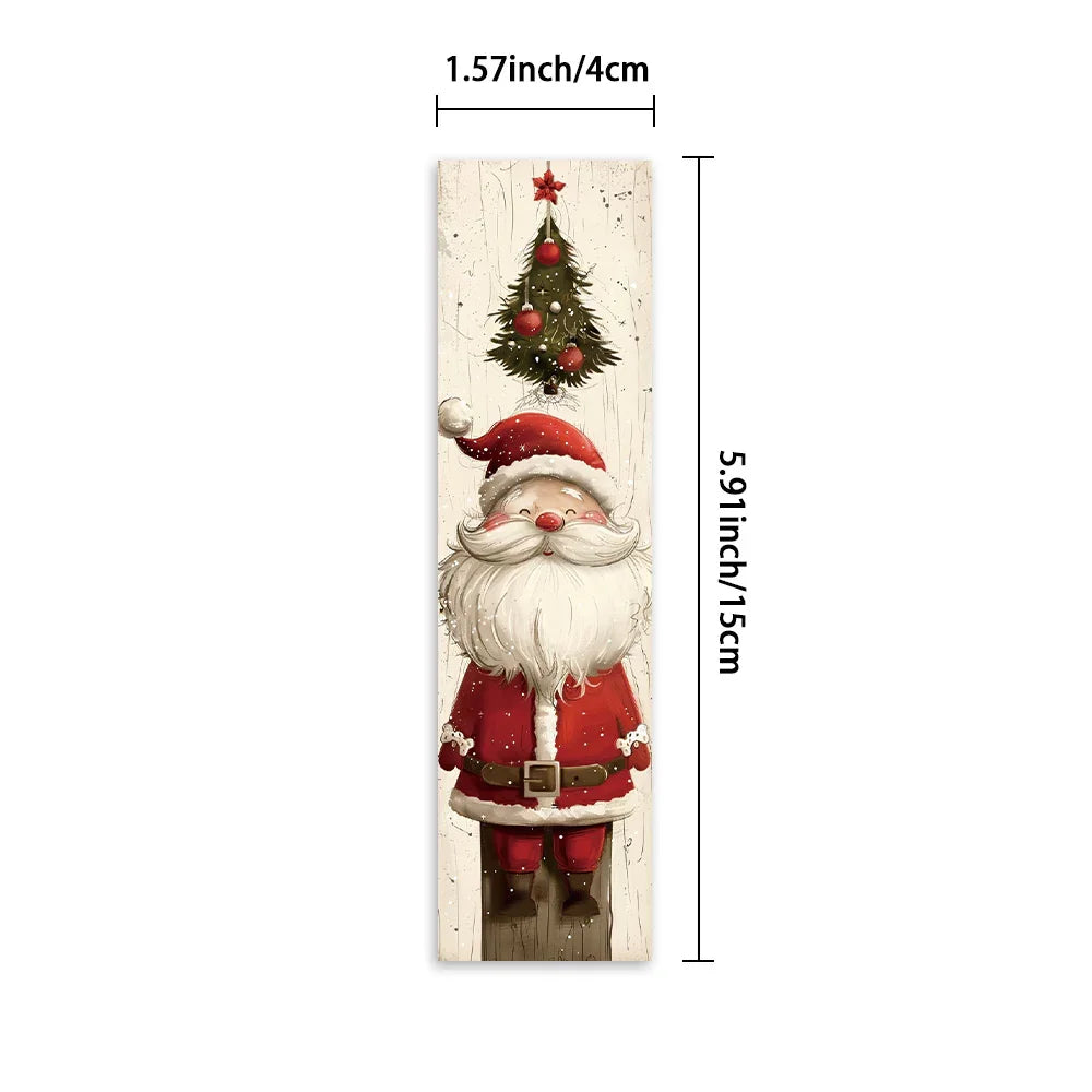 Cardboard Christmas Bookmarks Set with Student and Teacher Designs - House Of Avana