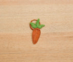Carrot Napkin Ring – 3.5” Handwoven Iraca Palm – Artisan Spring Table Decor from Colombia Payton James