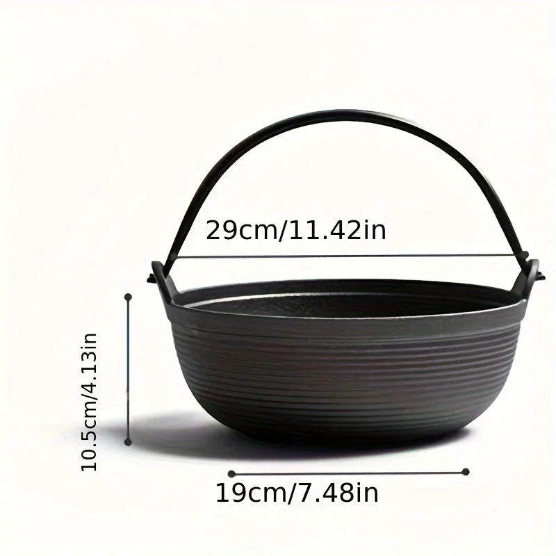 Cast Iron Dutch Oven with Lid - Non-stick, Thick-walled, Perfect for Camping, Outdoor Cooking, and... - House Of Avana [[SKU:HOA-CKW-400]]