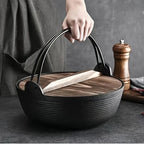 Cast Iron Dutch Oven with Lid - Non-stick, Thick-walled, Perfect for Camping, Outdoor Cooking, and... - House Of Avana