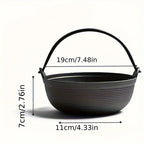 Cast Iron Dutch Oven with Lid - Non-stick, Thick-walled, Perfect for Camping, Outdoor Cooking, and... - House Of Avana