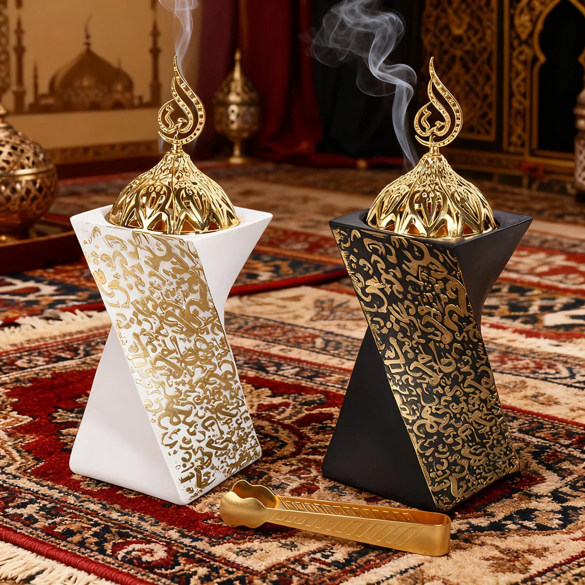 Incense Holder - Arabic Gold Unfragranced