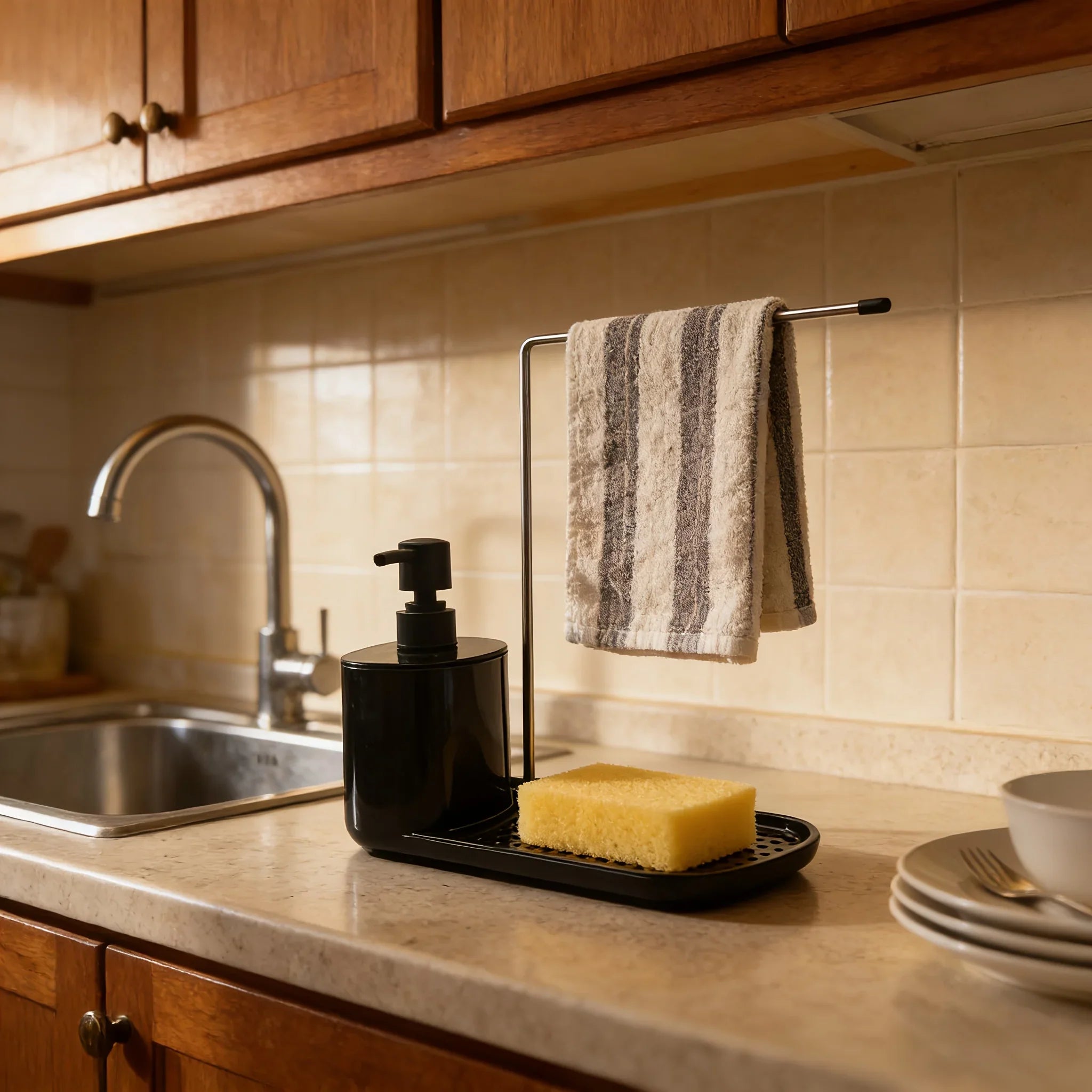 Soap Dispenser - Multifunctional Kitchen Storage