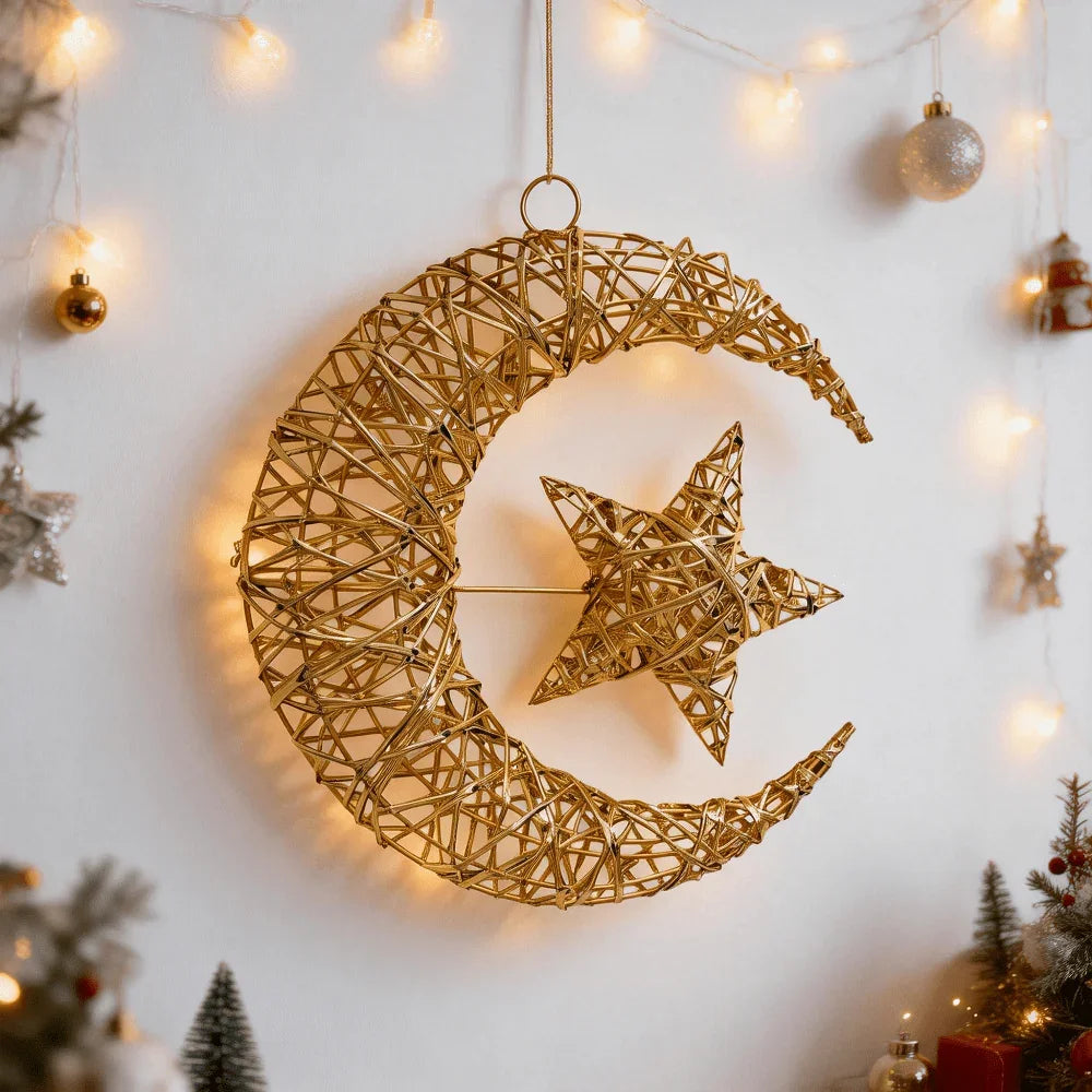 Pendant - Modern Metal Gold 12-Inch