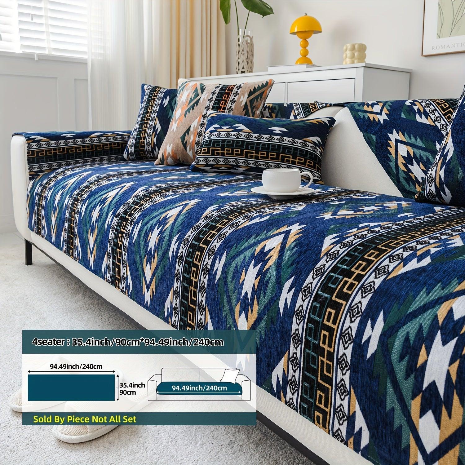 Linen Couch Slipcover | Boho Dog Proof Couch Slipcovers for All-Season topspet