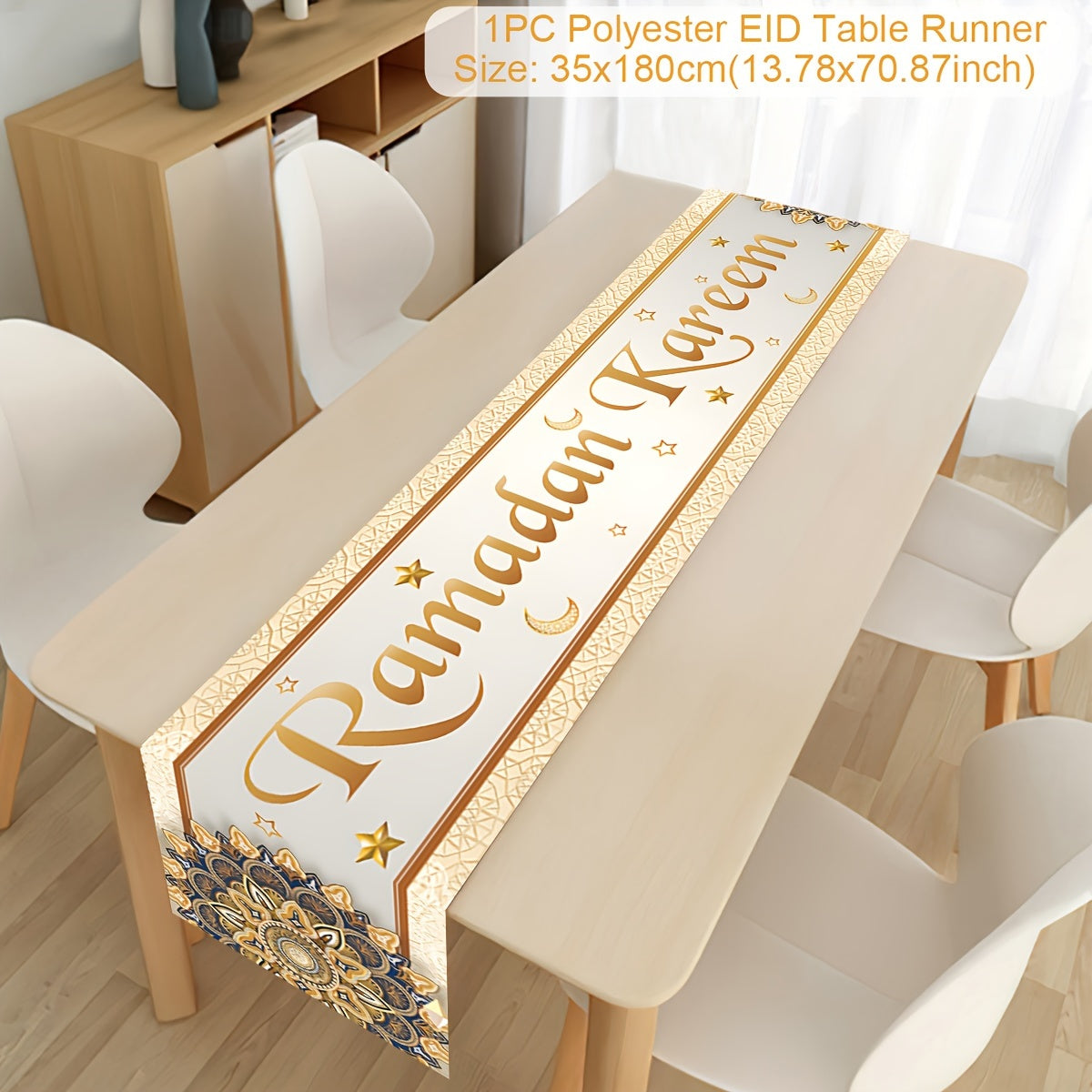Table Flag - Polyester Ramadan 35x180CM