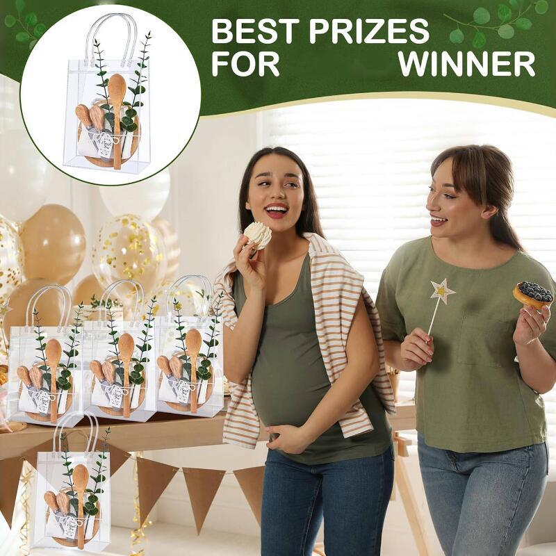 Shower Prizes for Winners 6 Sets Cheese Board Spoon Fork Butter Spreaders Plaid Towel Thank You Card and Gift Bags for Shower Wedding Bridal Shower Favors, Party Giveaways, Wedding Accessories, Elegant Favors, Charming Bridal House Of Avana