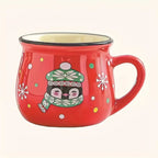 Ceramic Christmas Coffee Mugs Set of 4 - House Of Avana [[SKU:HOA-TUM-007]]