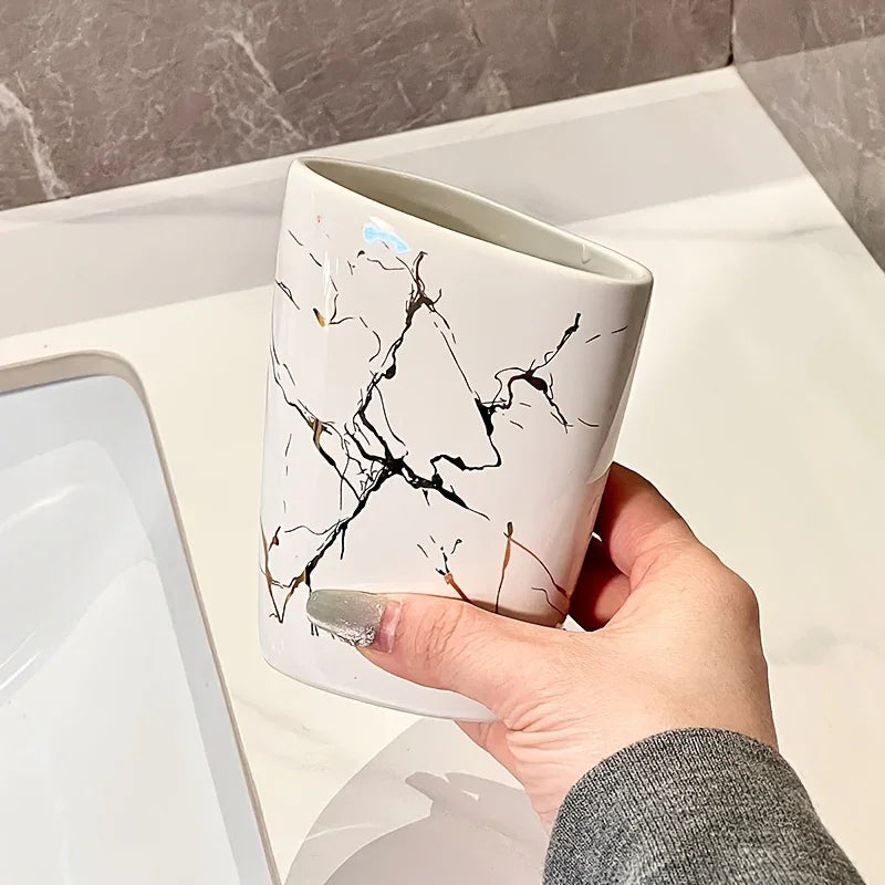 4-piece Luxury Ceramic Bathroom Set - House Of Avana