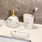 4-piece Luxury Ceramic Bathroom Set - House Of Avana