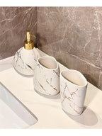 4-piece Luxury Ceramic Bathroom Set - House Of Avana
