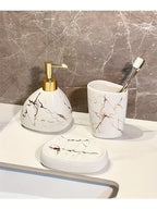 4-piece Luxury Ceramic Bathroom Set - House Of Avana