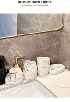 4-piece Luxury Ceramic Bathroom Set - House Of Avana