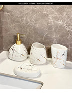4-piece Luxury Ceramic Bathroom Set - House Of Avana