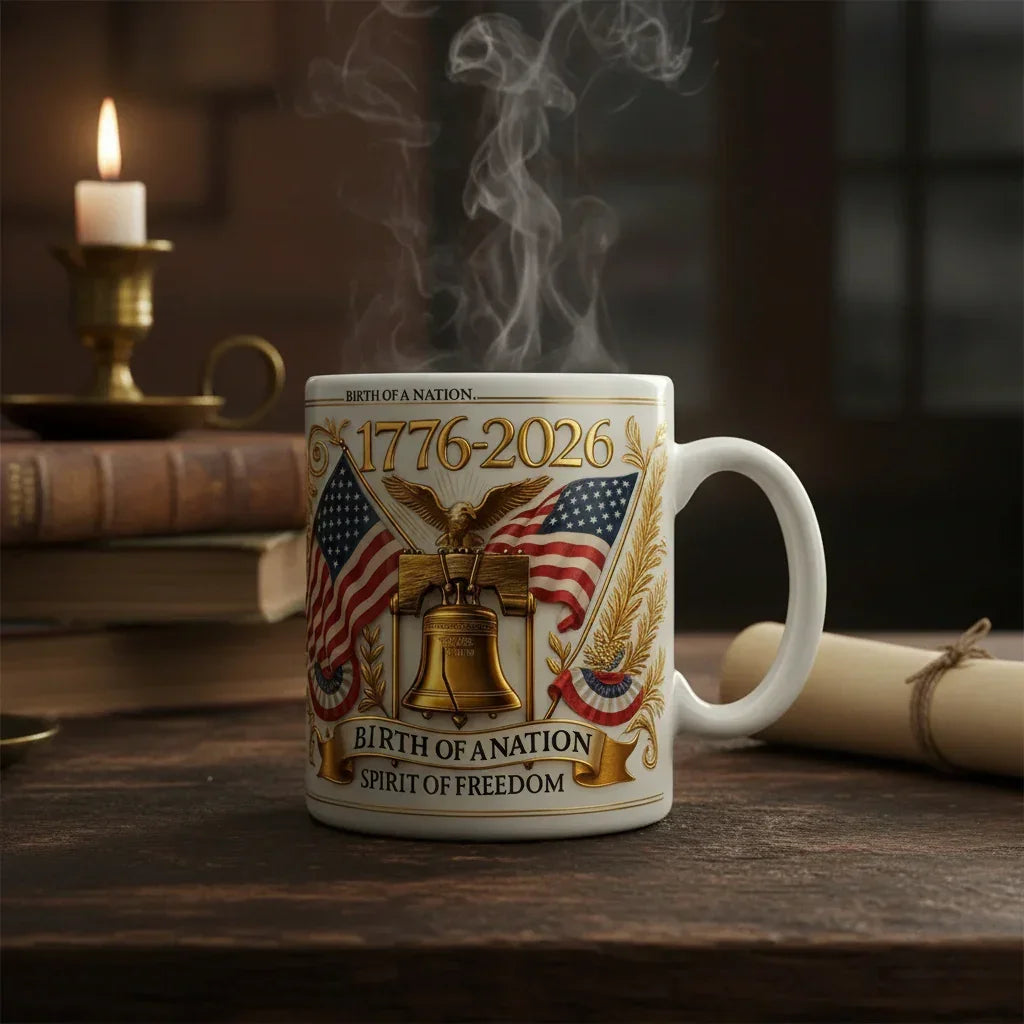 Ceramic Mug - Patriotic Ceramic 14oz