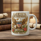 Ceramic Mug - Patriotic Ceramic 14oz