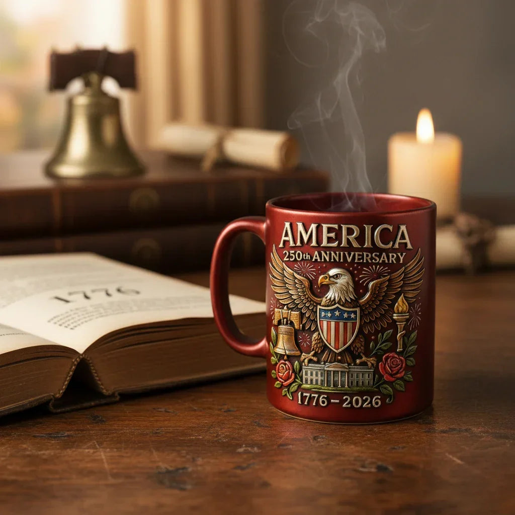 Ceramic Mug - Patriotic Ceramic 14oz