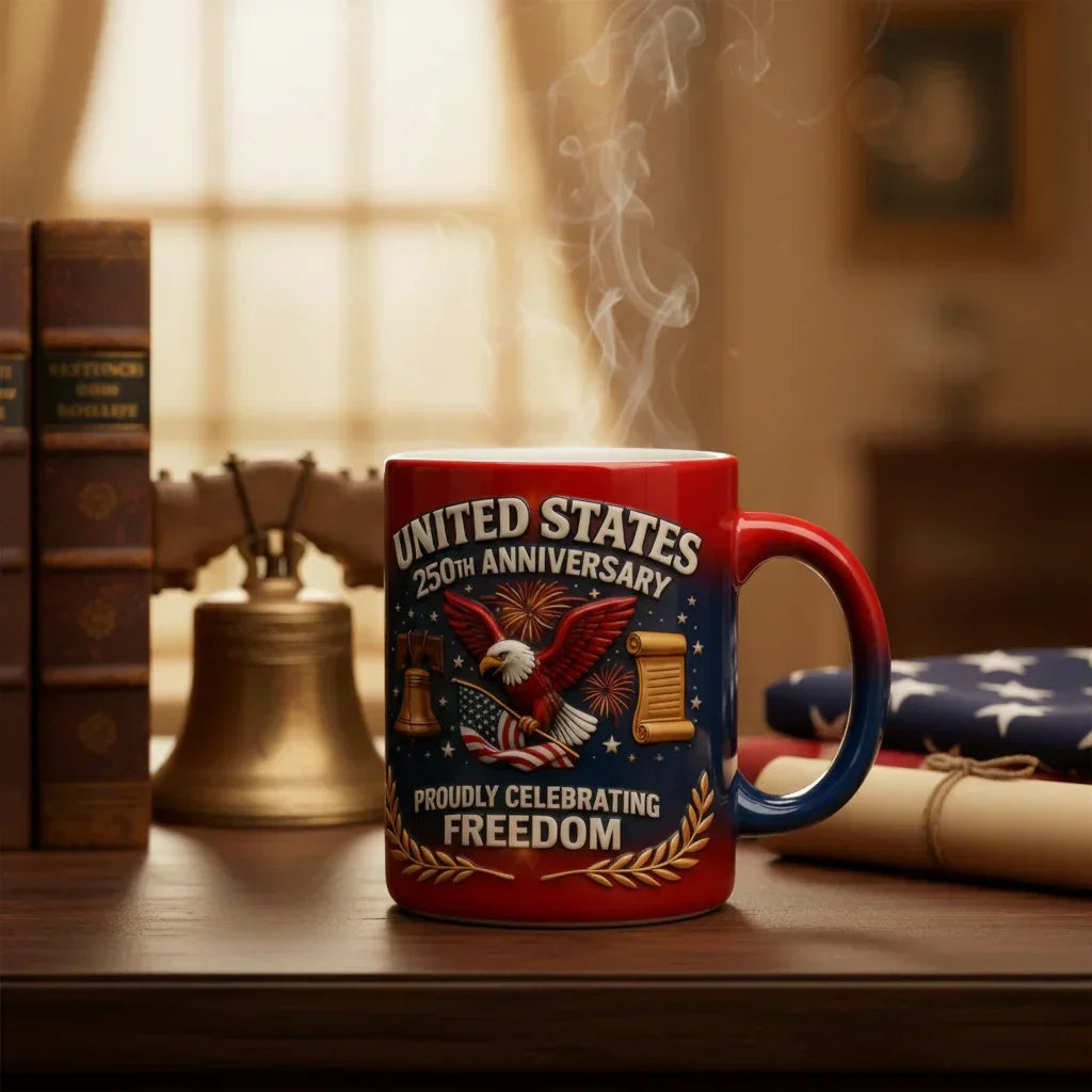 Ceramic Mug - Patriotic Ceramic 14oz