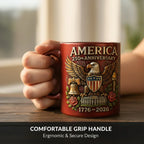 Ceramic Mug - Patriotic Ceramic 14oz
