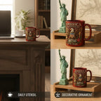 Ceramic Mug - Patriotic Ceramic 14oz