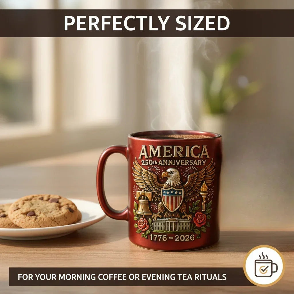 Ceramic Mug - Patriotic Ceramic 14oz